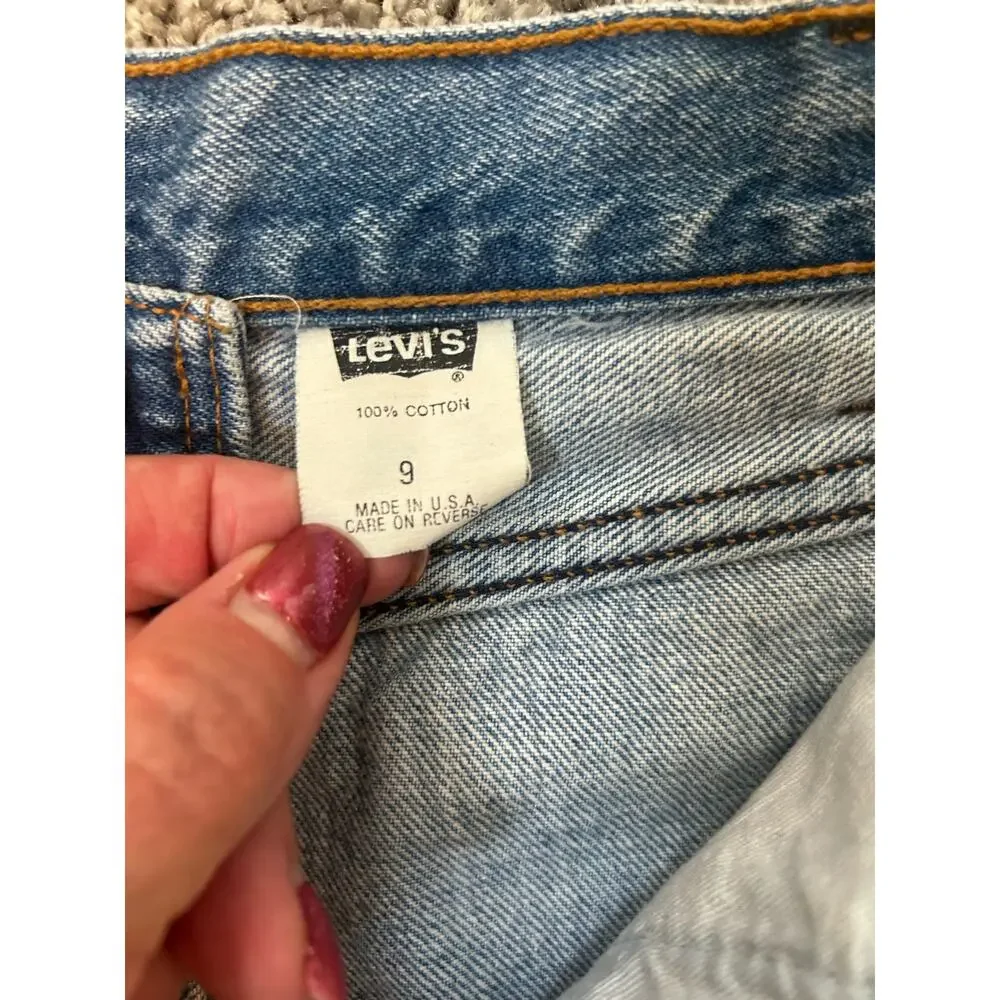 Levi’s 501 Shorts Women's Size 9 Cut Offs Jeans
